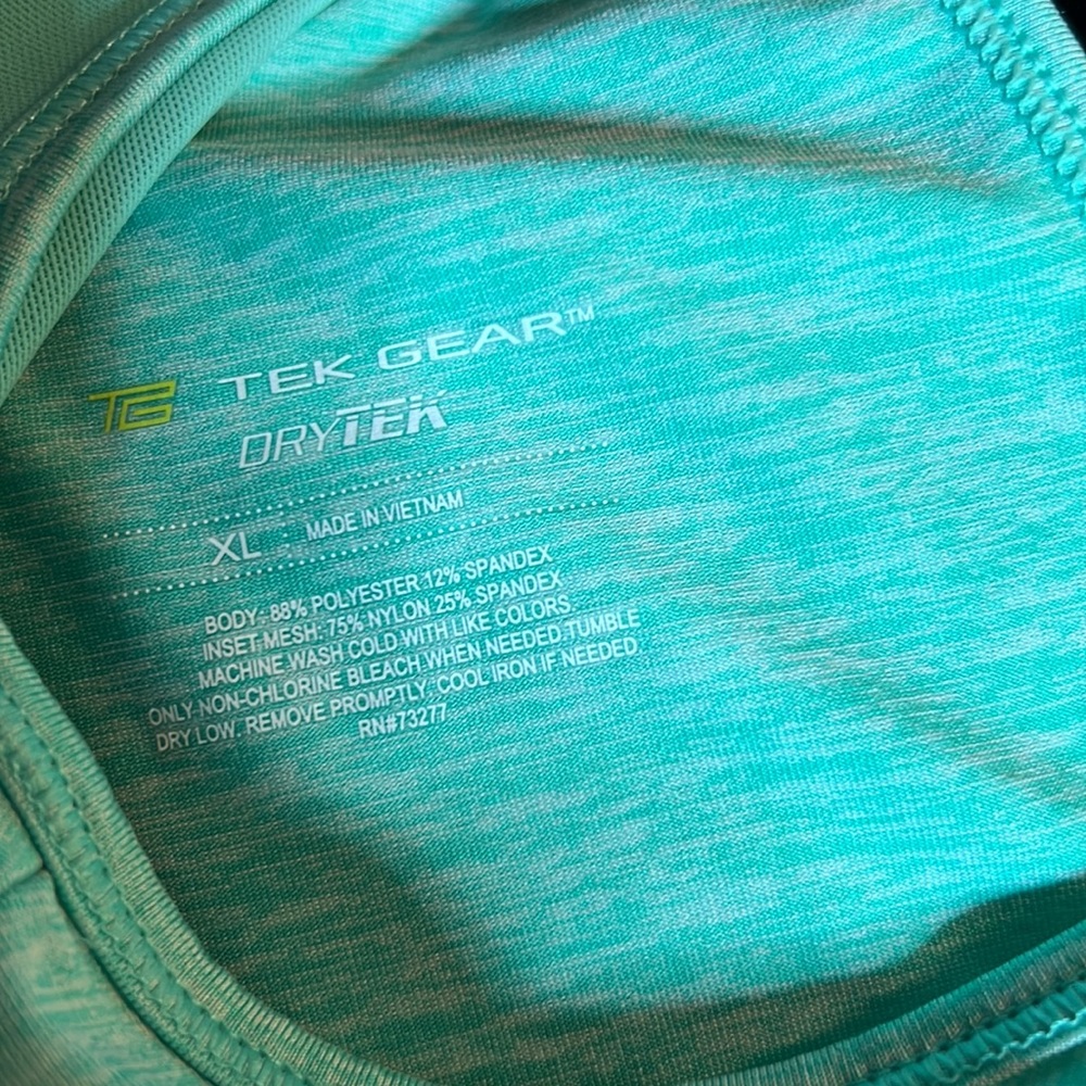 TEK GEAR Tank Top, Size XL, mint green - Picture 5 of 8